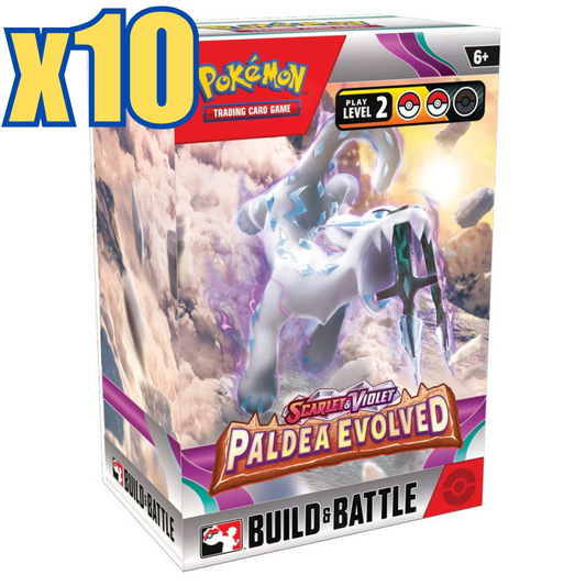 Paldea Evolved: Build And Battle Box Display