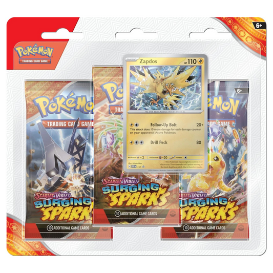 Surging Sparks Three-Booster Blister [PREORDER]