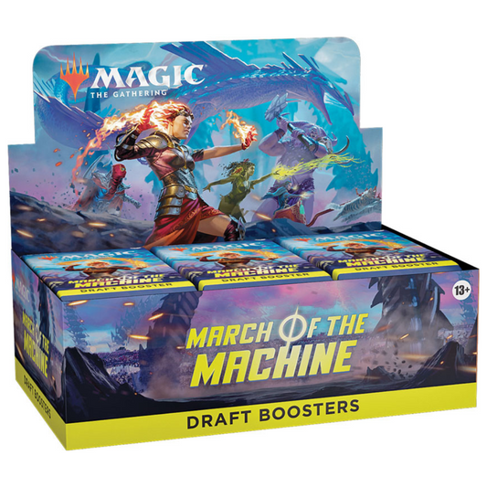 March of the Machines Draft Booster Display