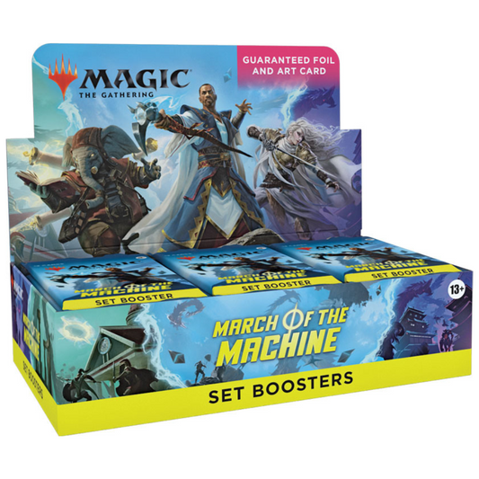 March of the Machines Set Booster Display